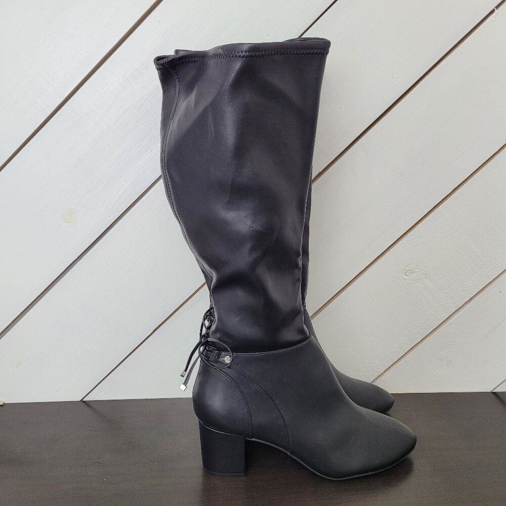 Charter Club Black Heeled Boots